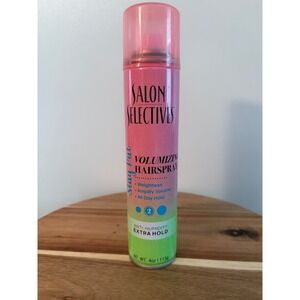 Salon Selectives Volumizing Hair Spray 4 Oz Extra Hold Level 2 New